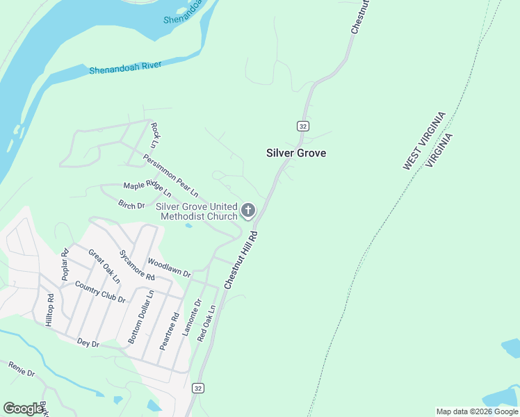 map of restaurants, bars, coffee shops, grocery stores, and more near 2943 Chestnut Hill Road in Harpers Ferry