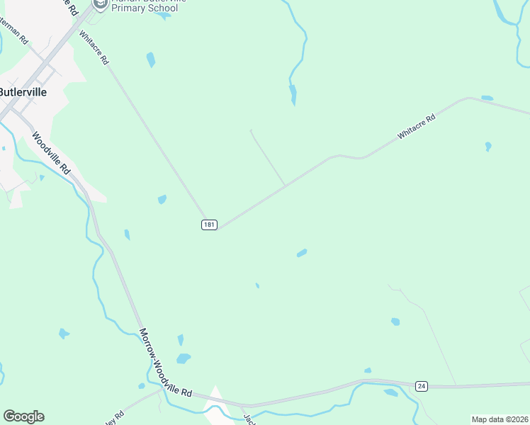 map of restaurants, bars, coffee shops, grocery stores, and more near 7579 Whitacre Road in Blanchester