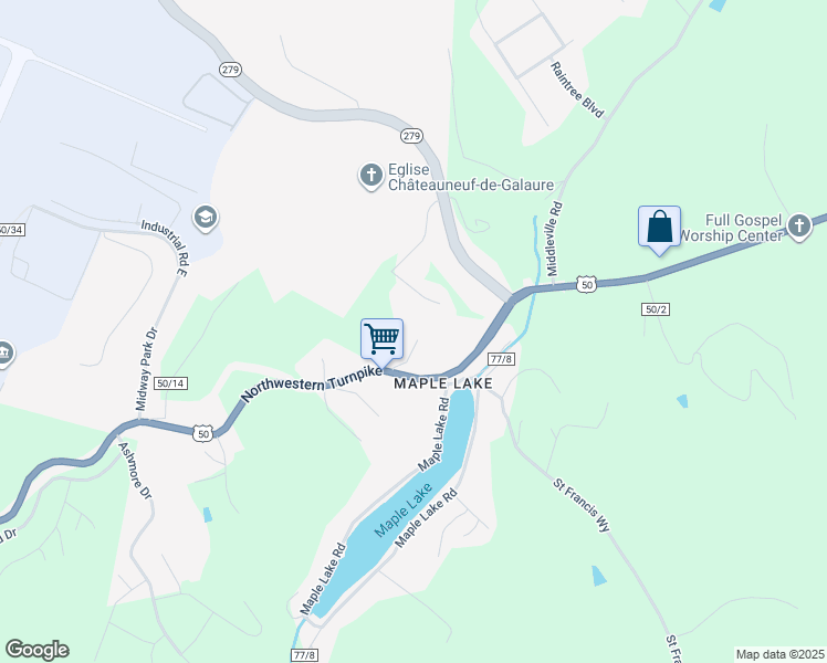 map of restaurants, bars, coffee shops, grocery stores, and more near 95 Gables Place in Bridgeport