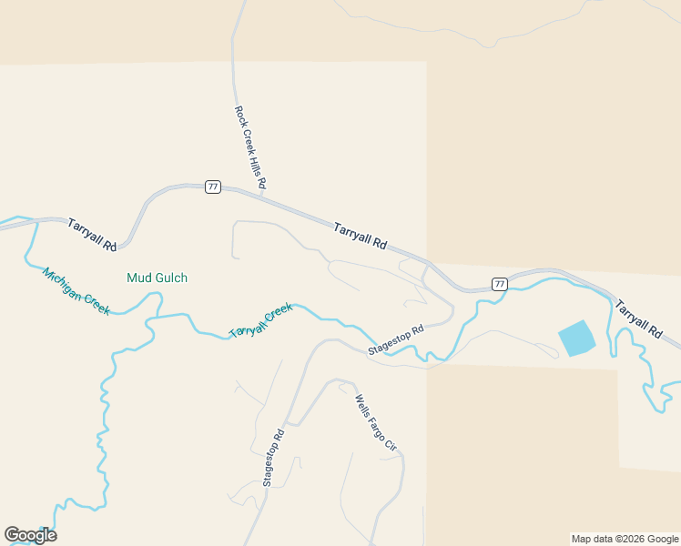 map of restaurants, bars, coffee shops, grocery stores, and more near 102 Way Station Court in Jefferson