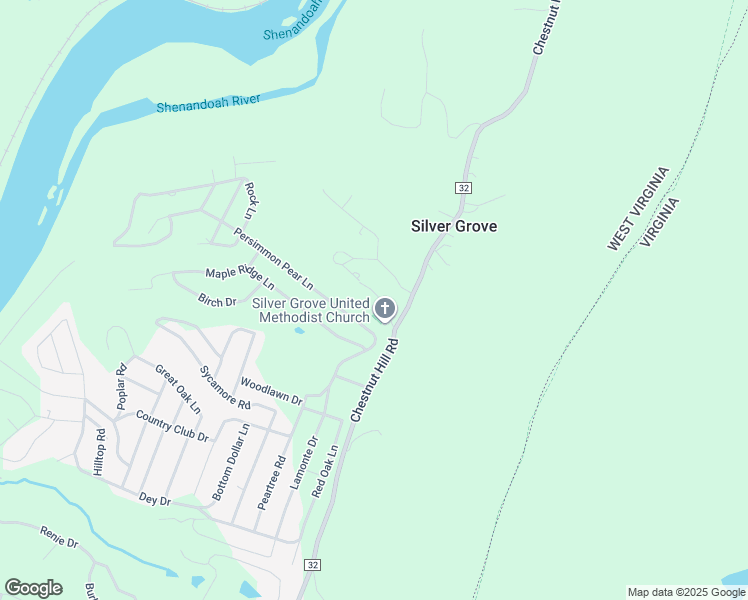 map of restaurants, bars, coffee shops, grocery stores, and more near 95 Church Hill Lane in Harpers Ferry