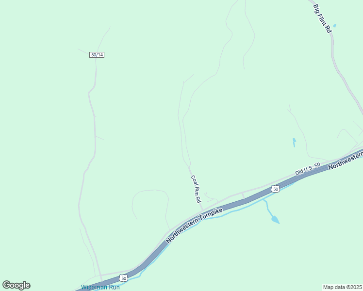 map of restaurants, bars, coffee shops, grocery stores, and more near Coal Run Road in Doddridge County