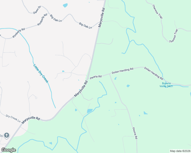 map of restaurants, bars, coffee shops, grocery stores, and more near 11592 Peoria Road in Browns Valley