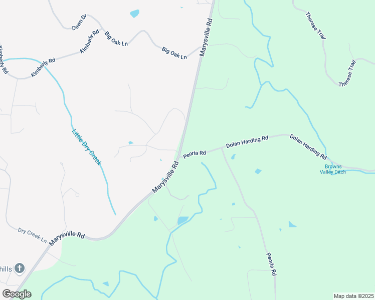 map of restaurants, bars, coffee shops, grocery stores, and more near 11592 Peoria Road in Browns Valley