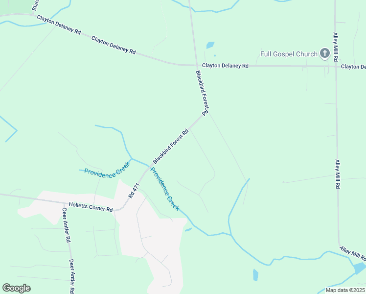 map of restaurants, bars, coffee shops, grocery stores, and more near 2048 Blackbird Forest Road in Clayton