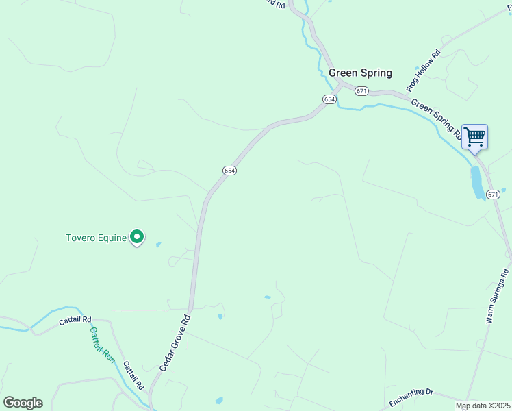 map of restaurants, bars, coffee shops, grocery stores, and more near 2160 Cedar Grove Road in Winchester