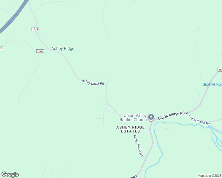 map of restaurants, bars, coffee shops, grocery stores, and more near 1507 Ashby Ridge Road in Parkersburg