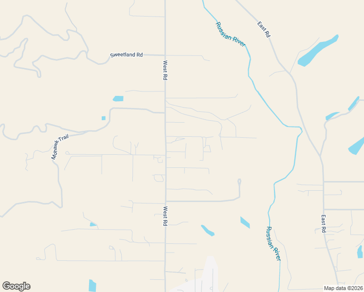 map of restaurants, bars, coffee shops, grocery stores, and more near 2000-2198 Anderson Lane in Redwood Valley