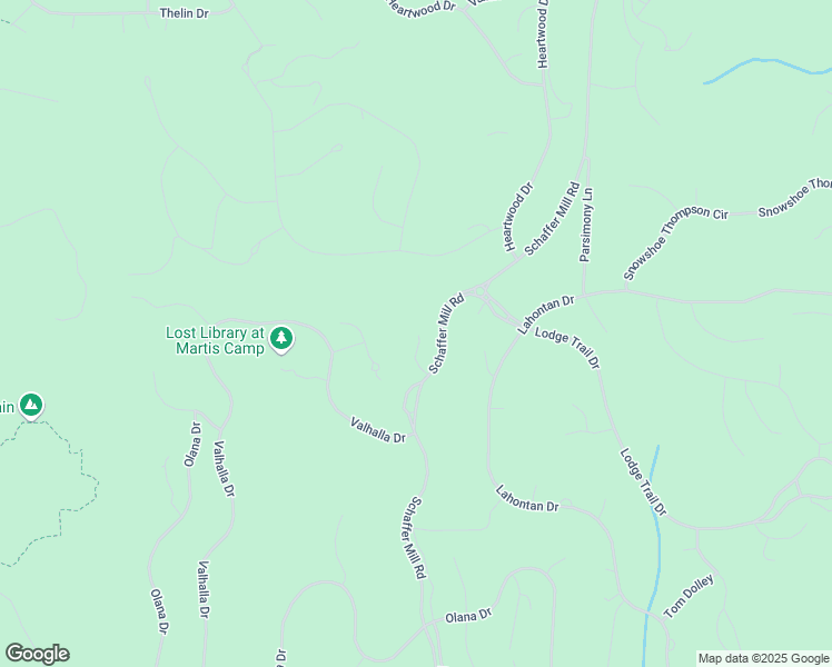 map of restaurants, bars, coffee shops, grocery stores, and more near 8945 Schaffer Mill Road in Truckee