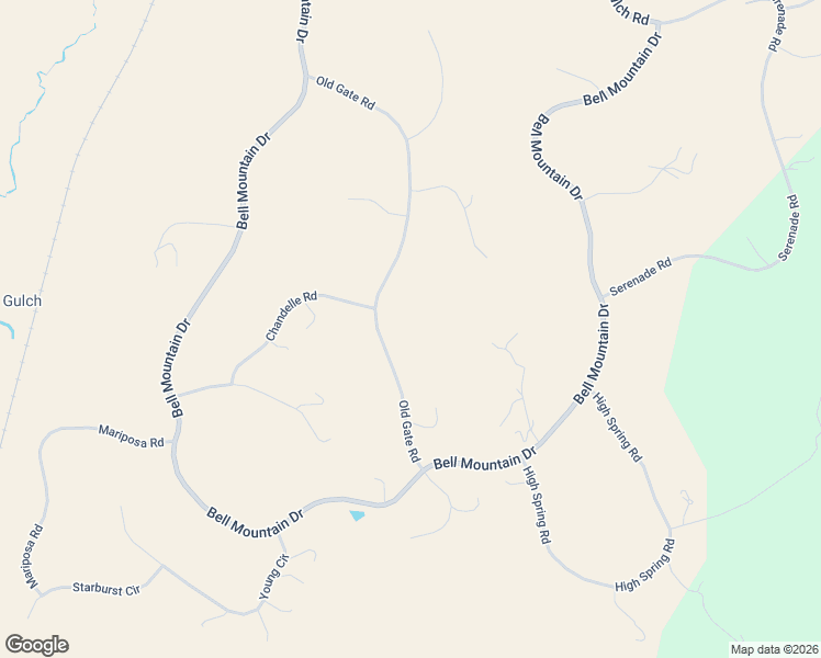 map of restaurants, bars, coffee shops, grocery stores, and more near 4260 Old Gate Road in Castle Rock