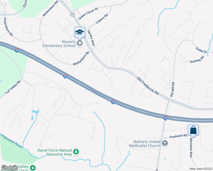 map of restaurants, bars, coffee shops, grocery stores, and more near 10250 Raleigh Tavern Lane in Ellicott City