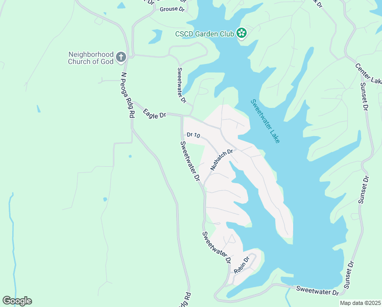 map of restaurants, bars, coffee shops, grocery stores, and more near 6297 Martin Drive in Nineveh