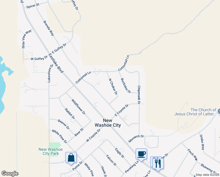 map of restaurants, bars, coffee shops, grocery stores, and more near 2430 Brenda Way in Carson City
