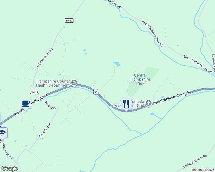 map of restaurants, bars, coffee shops, grocery stores, and more near 108 Bayer Road in Augusta