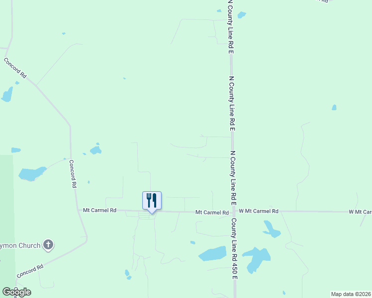 map of restaurants, bars, coffee shops, grocery stores, and more near 741 North County Line Road East in Gosport