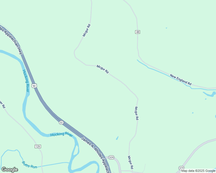 map of restaurants, bars, coffee shops, grocery stores, and more near 7799 Mcgur Road in Guysville