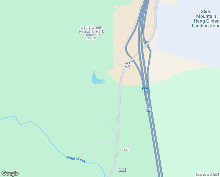 map of restaurants, bars, coffee shops, grocery stores, and more near 20 Davis Creek Circle in Carson City