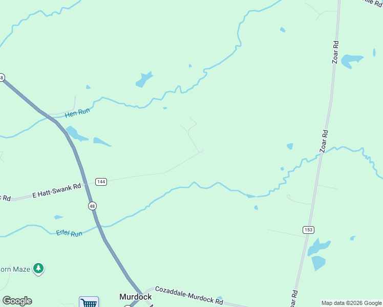 map of restaurants, bars, coffee shops, grocery stores, and more near 1020 East Hatt-Swank Road in Loveland