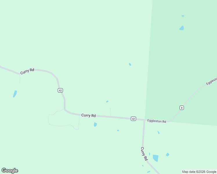 map of restaurants, bars, coffee shops, grocery stores, and more near 60753 Curry Road in McArthur