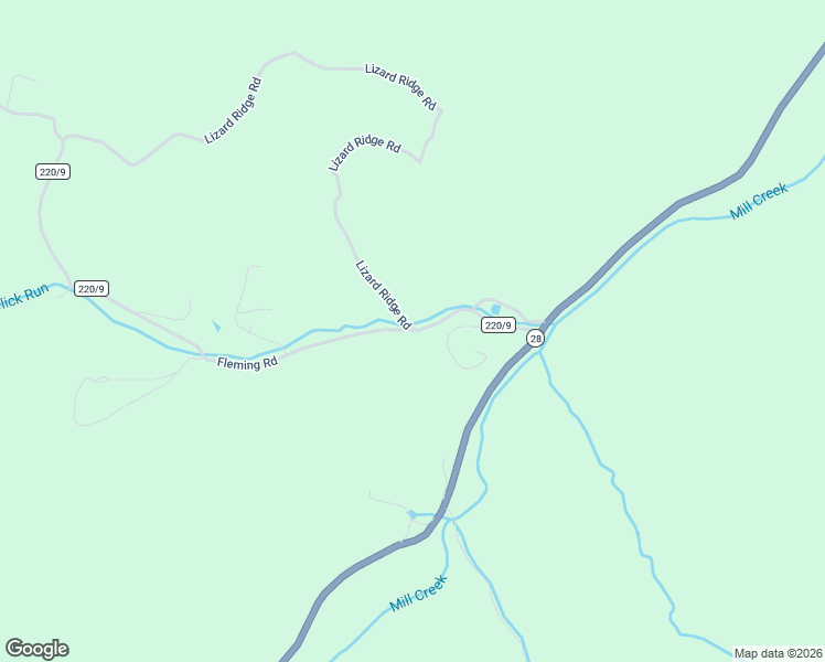 map of restaurants, bars, coffee shops, grocery stores, and more near Fleming Road in Burlington