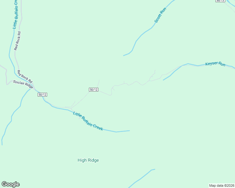 map of restaurants, bars, coffee shops, grocery stores, and more near 1988 Red Rock Road in Rowlesburg