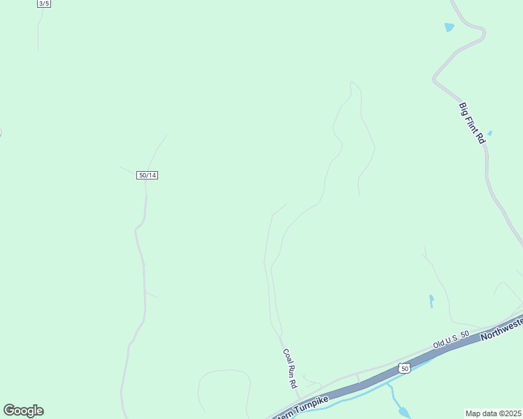 map of restaurants, bars, coffee shops, grocery stores, and more near Coal Run Road in New Milton