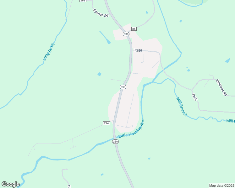 map of restaurants, bars, coffee shops, grocery stores, and more near 1585 Ohio 339 in Belpre