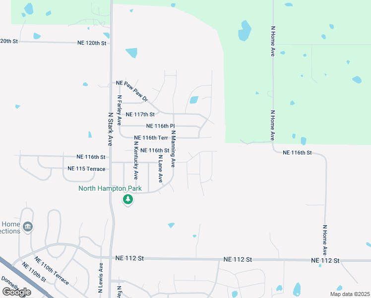 map of restaurants, bars, coffee shops, grocery stores, and more near 11518 North Laurel Court in Kansas City