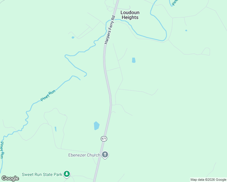 map of restaurants, bars, coffee shops, grocery stores, and more near 11300 Harpers Ferry Road in Purcellville
