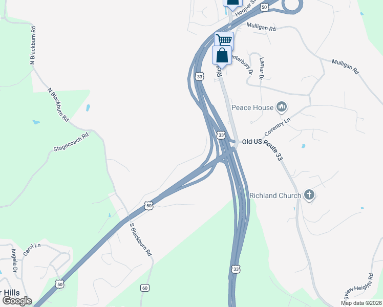 map of restaurants, bars, coffee shops, grocery stores, and more near 75 Kimes Lane in Athens