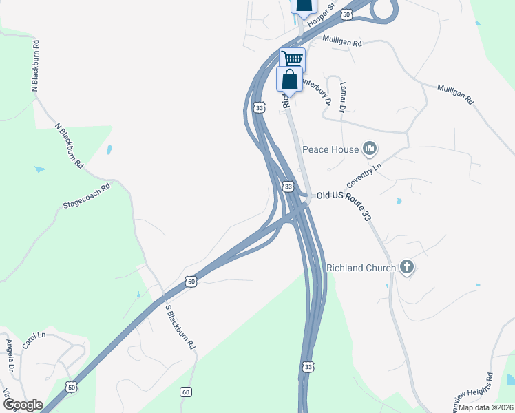map of restaurants, bars, coffee shops, grocery stores, and more near 75 Kimes Lane in Athens