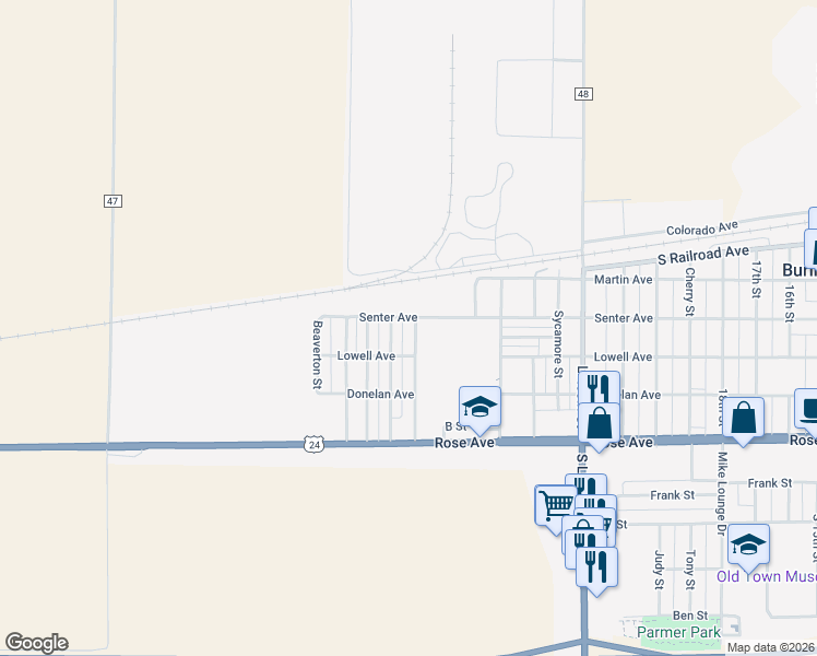 map of restaurants, bars, coffee shops, grocery stores, and more near 361 Hollowell Street in Burlington