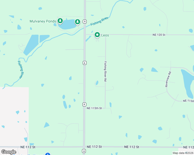 map of restaurants, bars, coffee shops, grocery stores, and more near 11616 Northeast 116th Street in Liberty