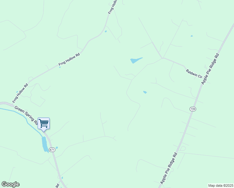 map of restaurants, bars, coffee shops, grocery stores, and more near 290 Crispin Trail in Winchester