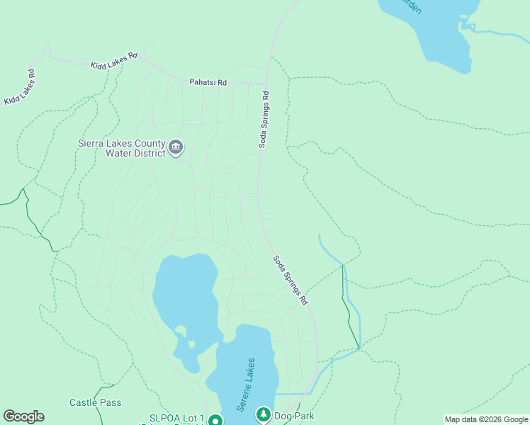 map of restaurants, bars, coffee shops, grocery stores, and more near 5788 Soda Springs Road in Truckee
