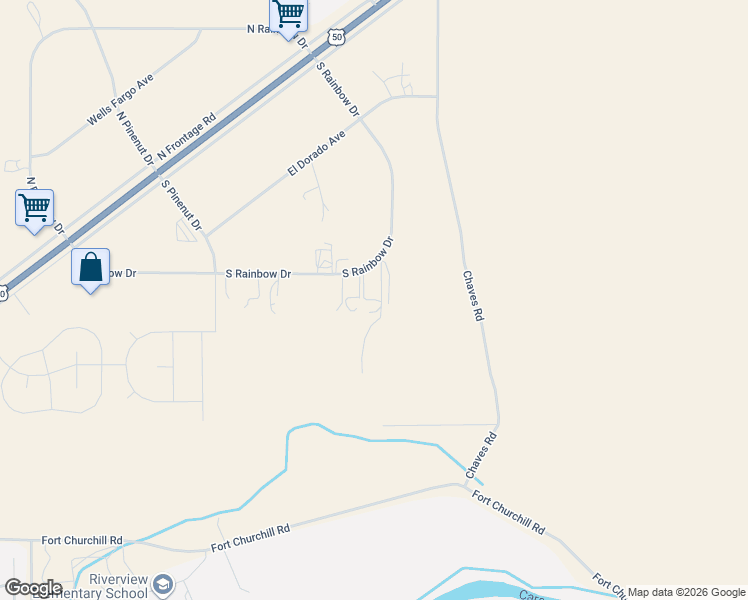 map of restaurants, bars, coffee shops, grocery stores, and more near 138 South Rainbow Drive in Dayton