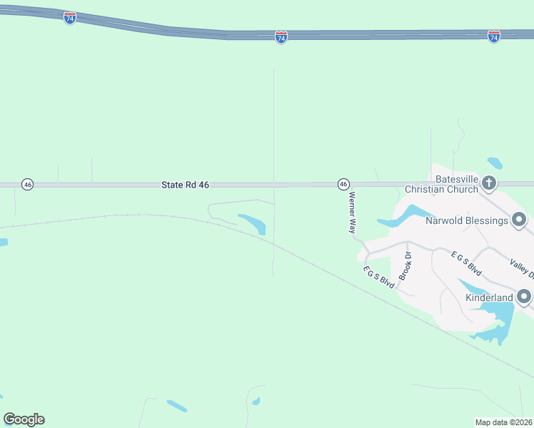 map of restaurants, bars, coffee shops, grocery stores, and more near 26030 Arbor Lake Drive in Batesville