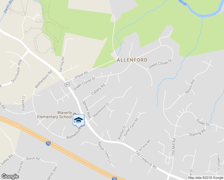 map of restaurants, bars, coffee shops, grocery stores, and more near 10223 Maple Glen Court in Ellicott City