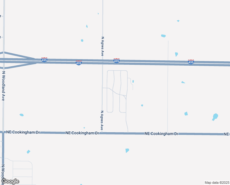 map of restaurants, bars, coffee shops, grocery stores, and more near 3198 Northeast 118 Terrace in Kansas City