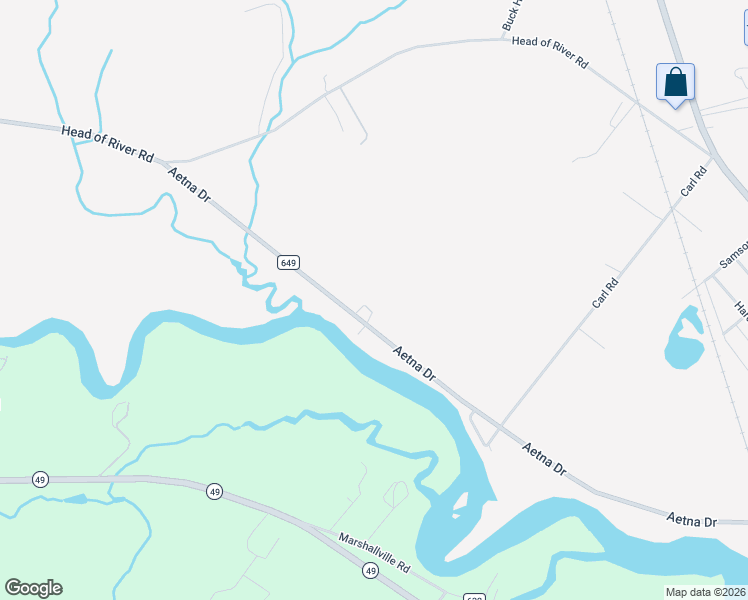 map of restaurants, bars, coffee shops, grocery stores, and more near 416 Aetna Drive in Corbin City