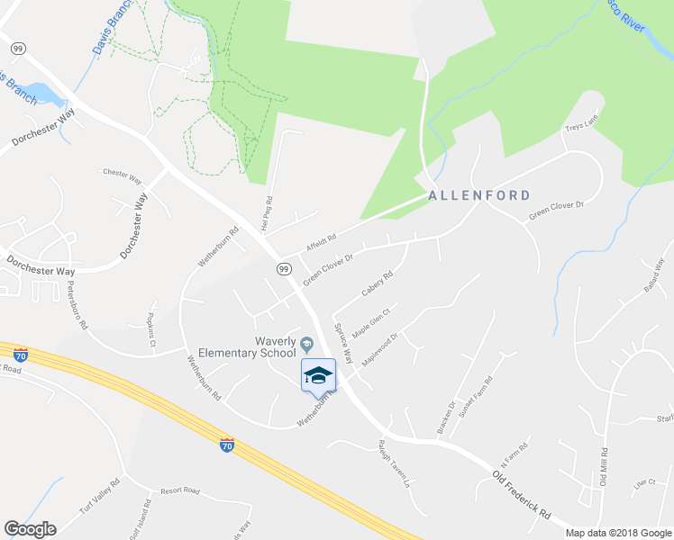 map of restaurants, bars, coffee shops, grocery stores, and more near 10225 Green Clover Drive in Ellicott City
