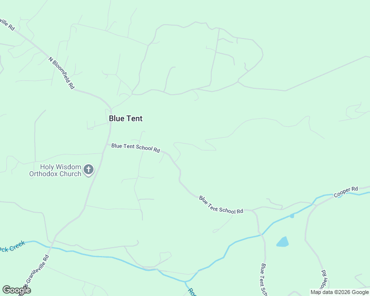 map of restaurants, bars, coffee shops, grocery stores, and more near 18100-18300 Blue Ridge Road in Nevada City