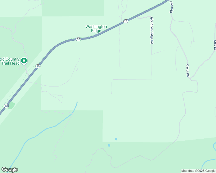 map of restaurants, bars, coffee shops, grocery stores, and more near 21679 Skypine Lakeview Lane in Nevada City