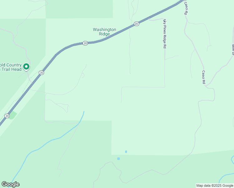 map of restaurants, bars, coffee shops, grocery stores, and more near 21679 Skypine Lakeview Lane in Nevada City