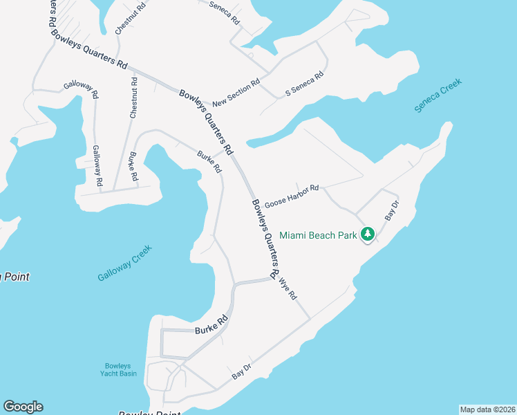 map of restaurants, bars, coffee shops, grocery stores, and more near 1399 Bowleys Quarters Road in Middle River