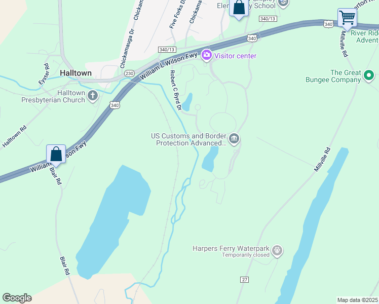 map of restaurants, bars, coffee shops, grocery stores, and more near in Millville