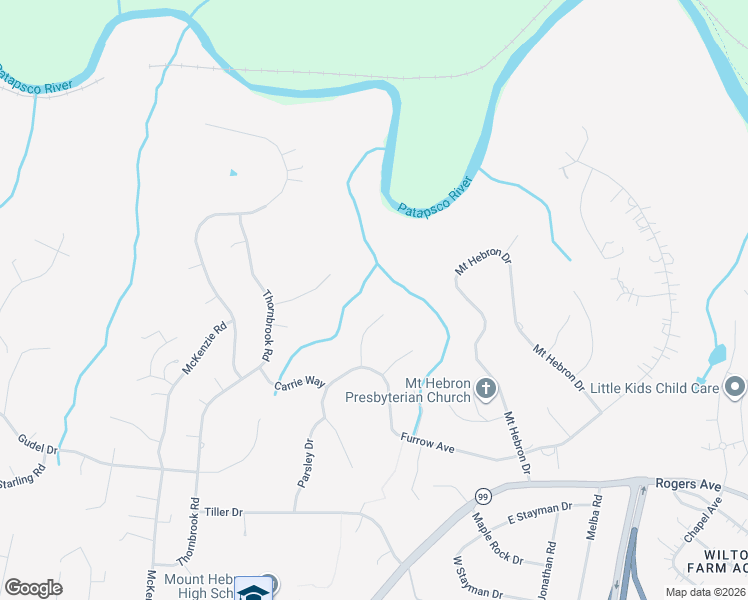 map of restaurants, bars, coffee shops, grocery stores, and more near 9371 Duff Court in Ellicott City
