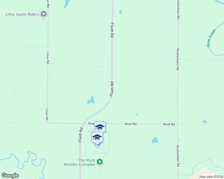 map of restaurants, bars, coffee shops, grocery stores, and more near 9904 Flush Road in Saint George
