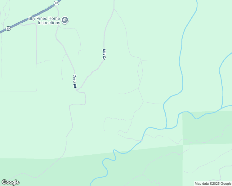 map of restaurants, bars, coffee shops, grocery stores, and more near 11234 Valencia Road in Nevada City