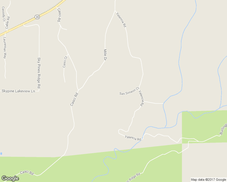 map of restaurants, bars, coffee shops, grocery stores, and more near 11234 Valencia Road in Nevada City